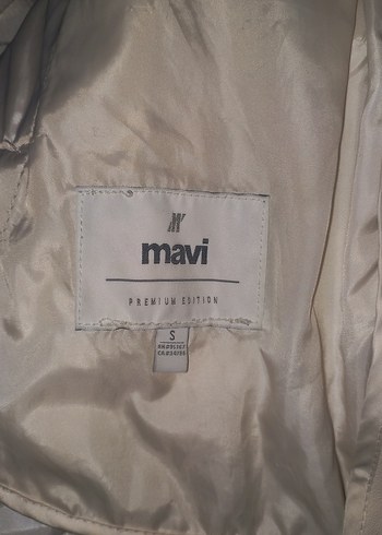 Düğmeli Krem Kapüşonlu Kadın Ceket - Görsel 5