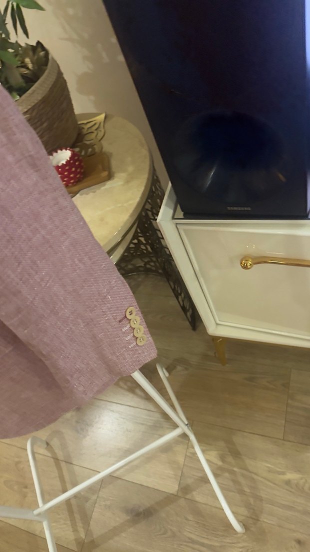 Bordo Düğmeli Erkek Ceket - Görsel 3