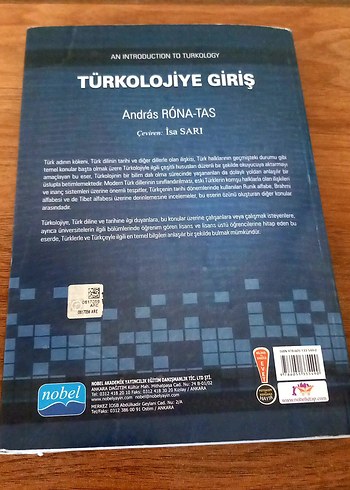  Türkolojiye Giriş - Andräs Róna-Tas