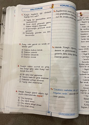 Keyifle Okuyorum Anlıyorum 4. Sınıf - Görsel 5