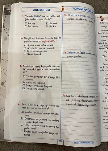 Keyifle Okuyorum Anlıyorum 4. Sınıf - Görsel 3