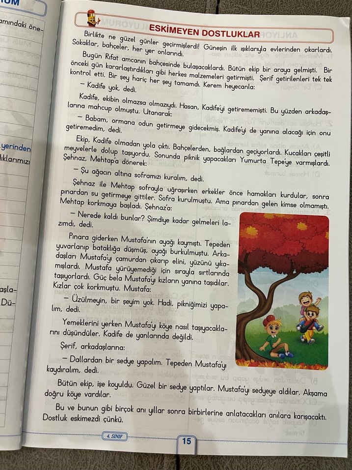 Keyifle Okuyorum Anlıyorum 4. Sınıf - Görsel 2