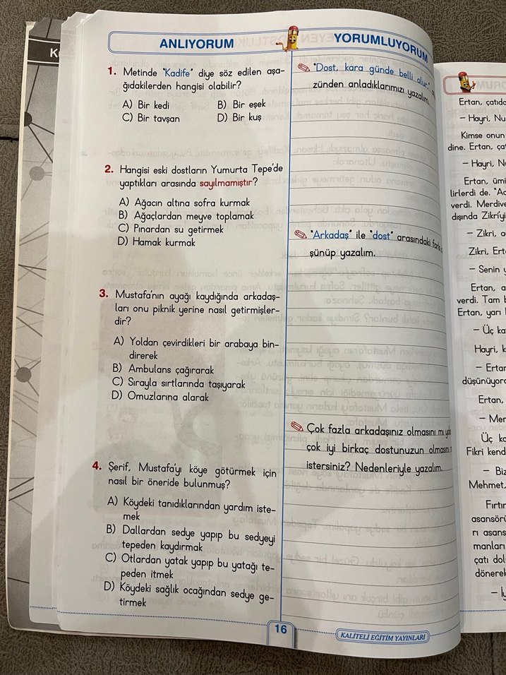 Keyifle Okuyorum Anlıyorum 4. Sınıf - Görsel 3