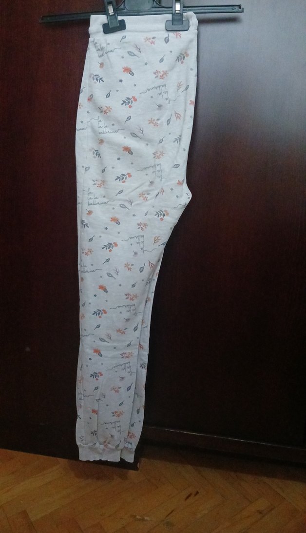 Kız Çocuk Bej Örme Pamuklu Sweatshirt - Görsel 4