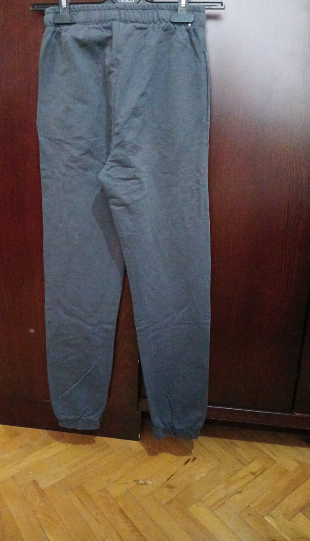 Gri Baskılı Erkek Çocuk Jogger Eşofman Altı - Görsel 2