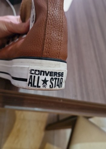 Kahverengi Kürklü Deri Kadın Spor Ayakkabı - Görsel 6