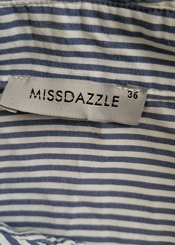 Gri Keten Kadın Gömlek, Düğmeli, Salaş Kesim - Görsel 2