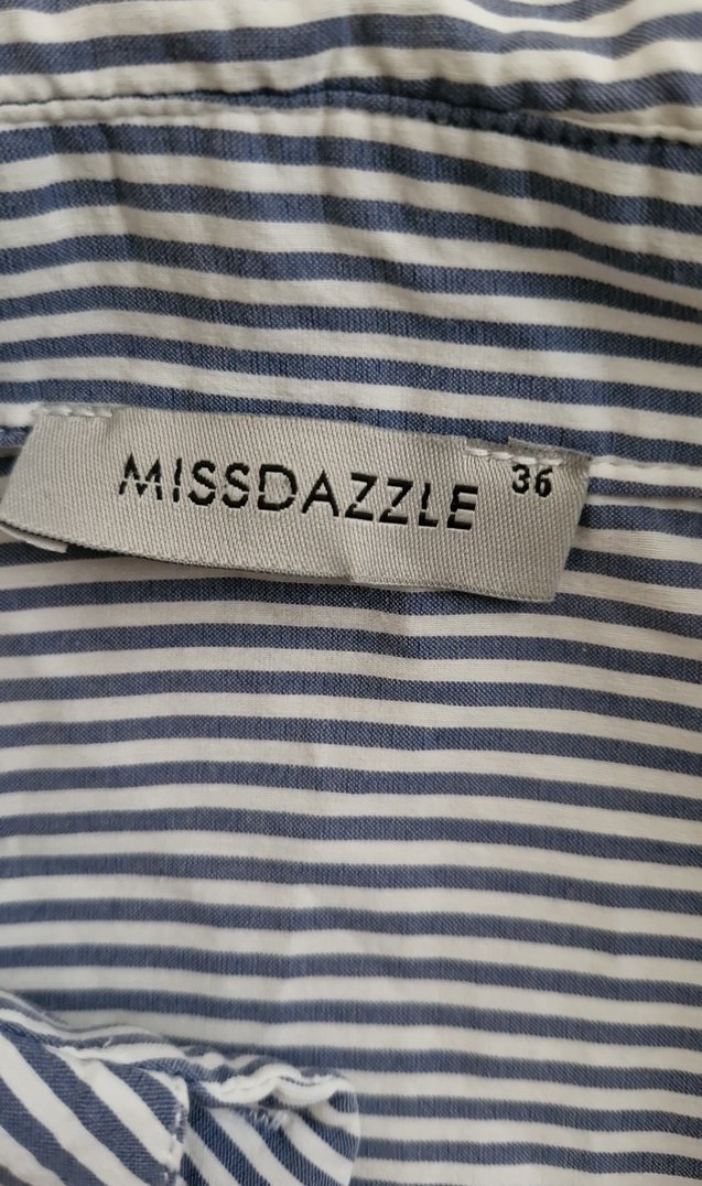 Gri Keten Kadın Gömlek, Düğmeli, Salaş Kesim - Görsel 2