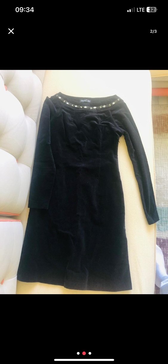 Kadife elbise deformesi yok - Görsel 2