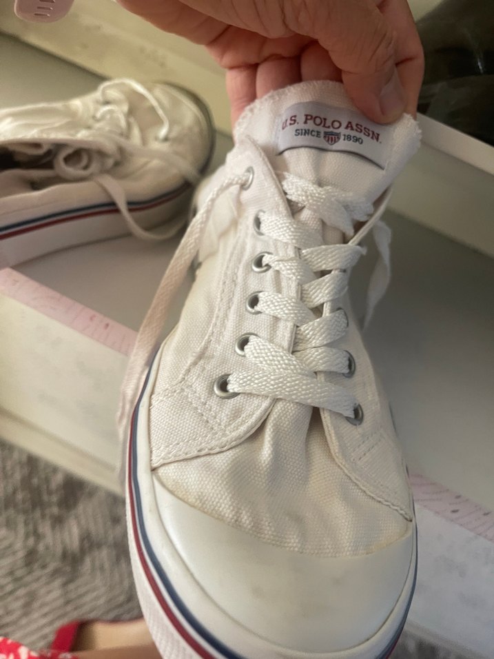 Beyaz U.S. Polo Assn. Elastik Detaylı Sneaker - Görsel 2