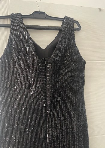 Pul payet abiye - Görsel 3