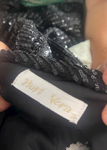 Pul payet abiye - Görsel 4