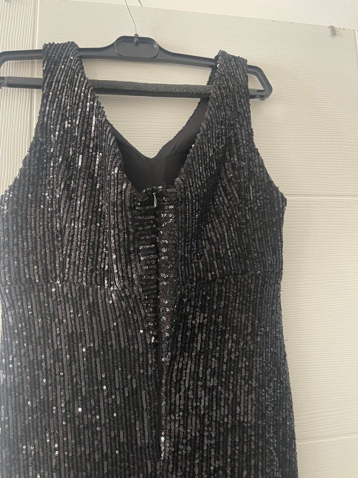 Pul payet abiye - Görsel 3