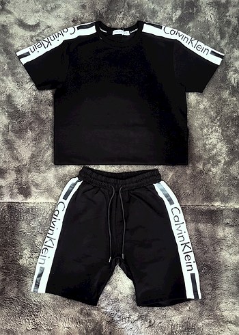 Calvin Klein Siyah Oversize Eşofman Takımı