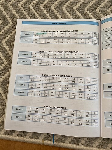  Beden Sinan Kuzucu Matematik Soru Bankası