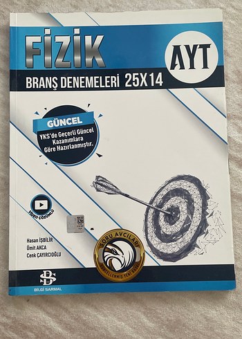AYT Fizik Branş Denemeleri 25x14 Güncel