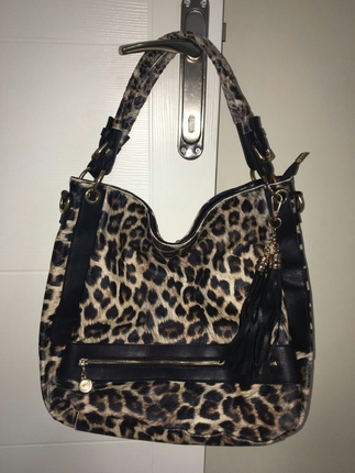 leopar çanta 