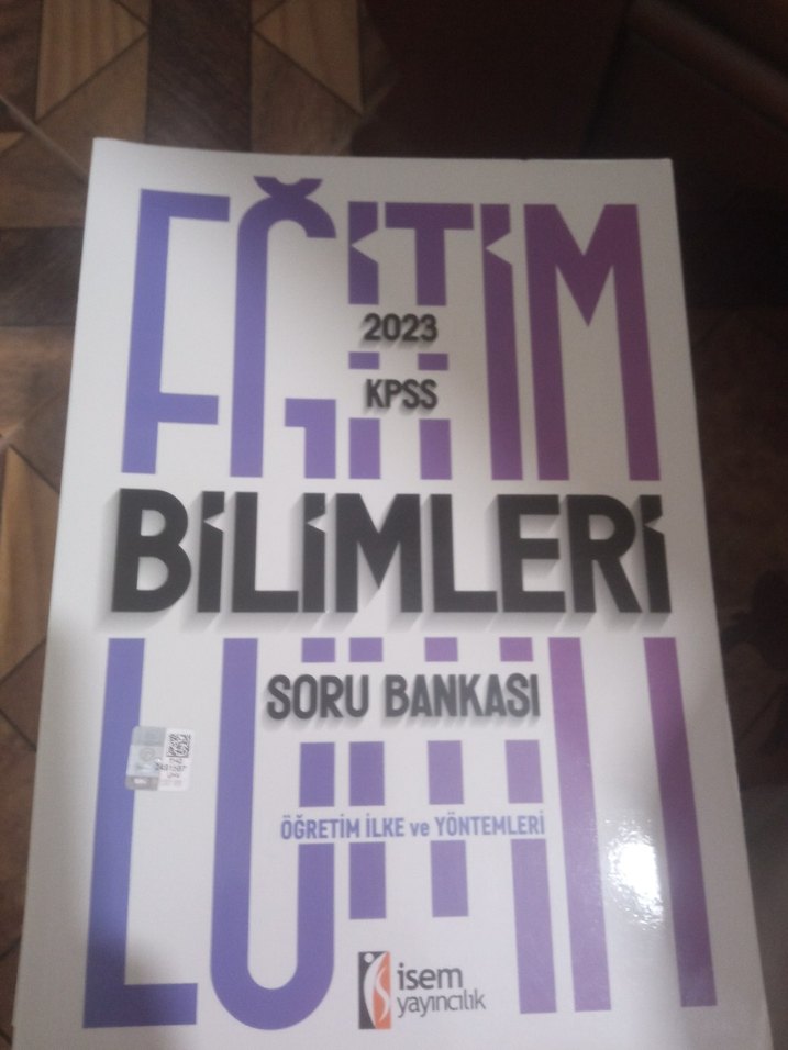 isem yayıncılık kpss eğitim bilimleri - Görsel 2