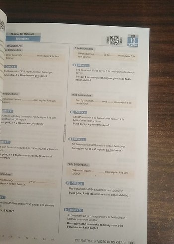 Beden Renk Mert Hoca TYT Matematik Video Ders Kitabı