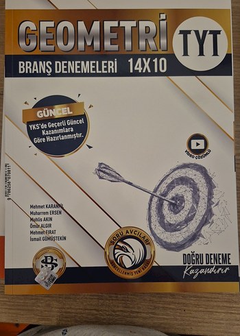 bilgi sarmal geometri denemesi tyt ayt