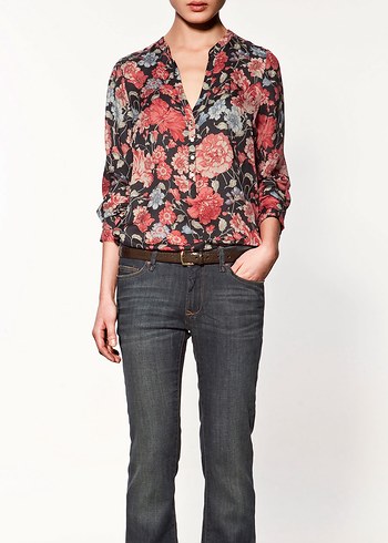 m Beden çeşitli Renk ZARA Basic XS Bluz