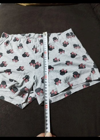 Kız Çocuk Kırmızı Minnie Mouse pijama takimi - Görsel 6