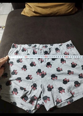 Kız Çocuk Kırmızı Minnie Mouse pijama takimi - Görsel 5