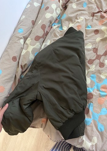 s Beden Yeşil bomber ceket