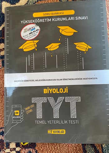 TYT Biyoloji Soru Bankası - Hız Yayınları