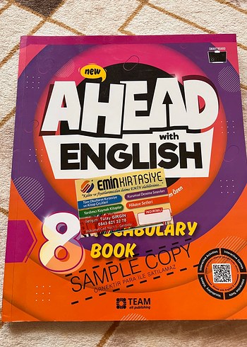 Ahead English 8. Sınıf Kelime Kitabı