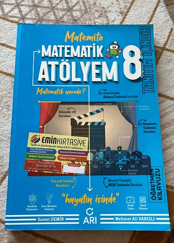 Matematik Atölyem 8. Sınıf Soru Kitabı
