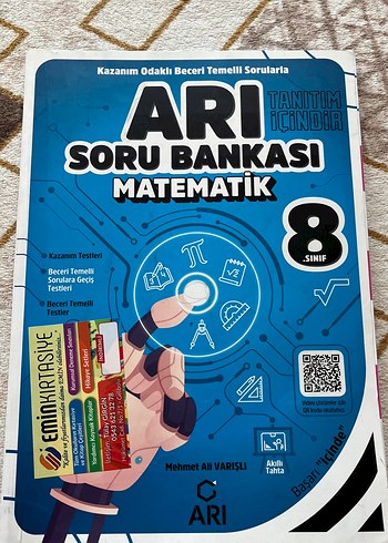 Arı 8. Sınıf Matematik Soru Bankası