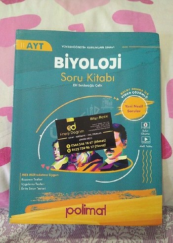 Polimat Biyoloji Soru Kitabı AYT