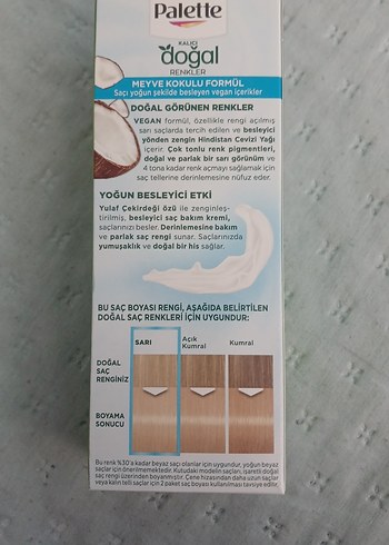 Palette Kalıcı Doğal Görünümlü Saç Boyası 10-4 Papatya - Görsel 3