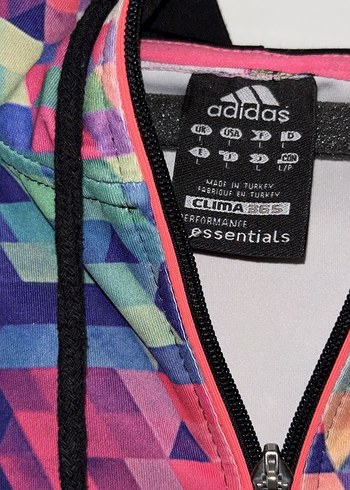 36 Beden özel seri Renkli Adidas x Stella McCartney Rozet