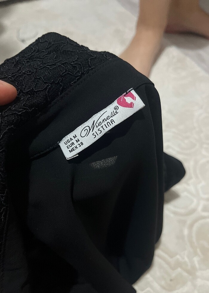 Siyah bluz - Görsel 3