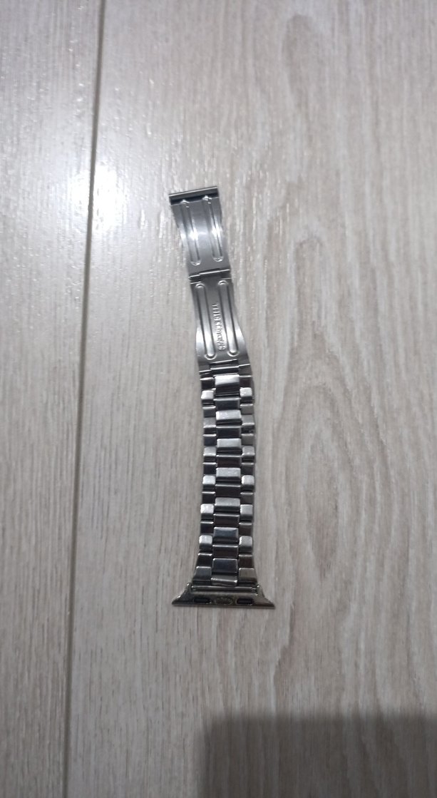 Gri Minimalist Erkek Saat Kayışı - Görsel 2