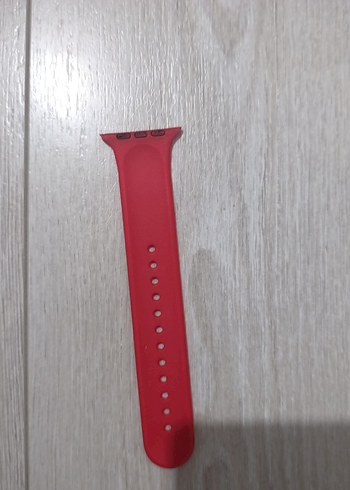 Kırmızı Minimalist Akıllı Saat Kayışı - Görsel 2