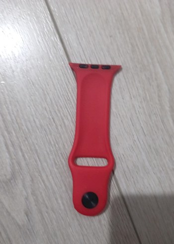 Kırmızı Minimalist Akıllı Saat Kayışı - Görsel 4