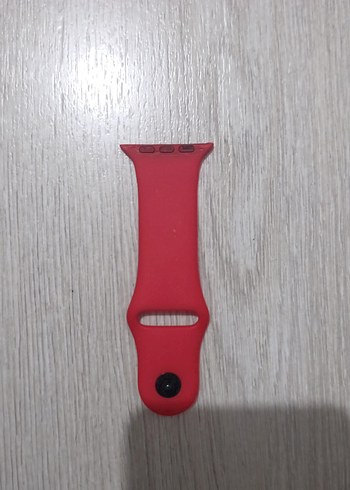 Kırmızı Minimalist Akıllı Saat Kayışı - Görsel 3