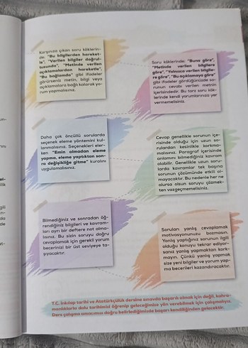 8. Sınıf Hiper T.C. İnkılap Tarihi Soru Bankası - Görsel 4