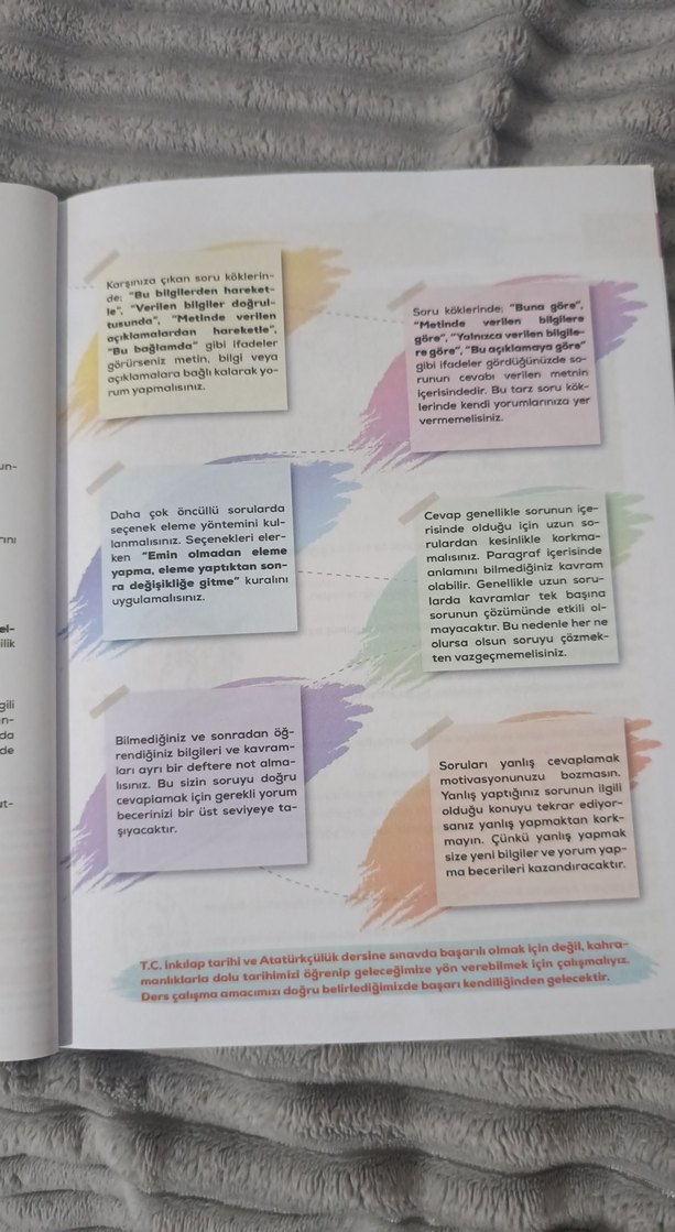 8. Sınıf Hiper T.C. İnkılap Tarihi Soru Bankası - Görsel 4