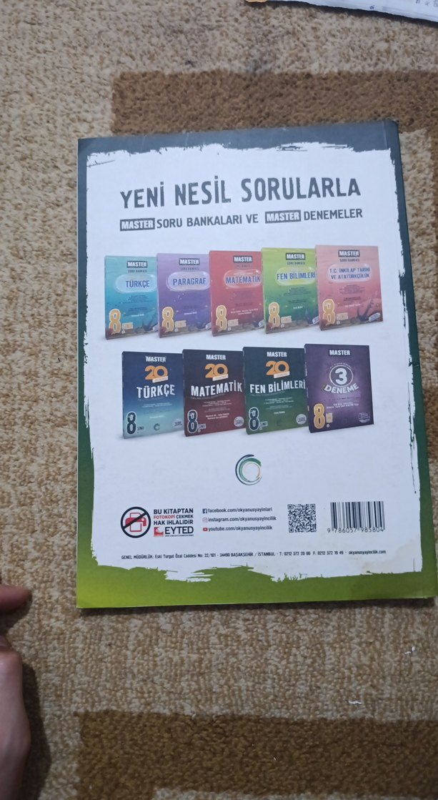 8. Sınıf Fen Bilimleri 20 Deneme Kitabı - Görsel 2