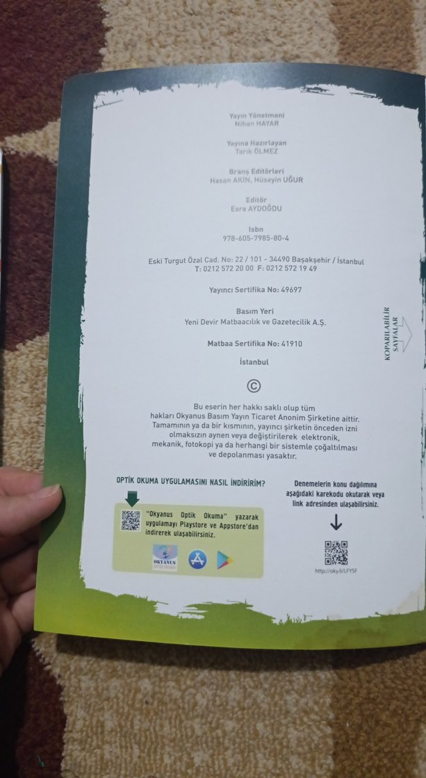 8. Sınıf Fen Bilimleri 20 Deneme Kitabı - Görsel 3