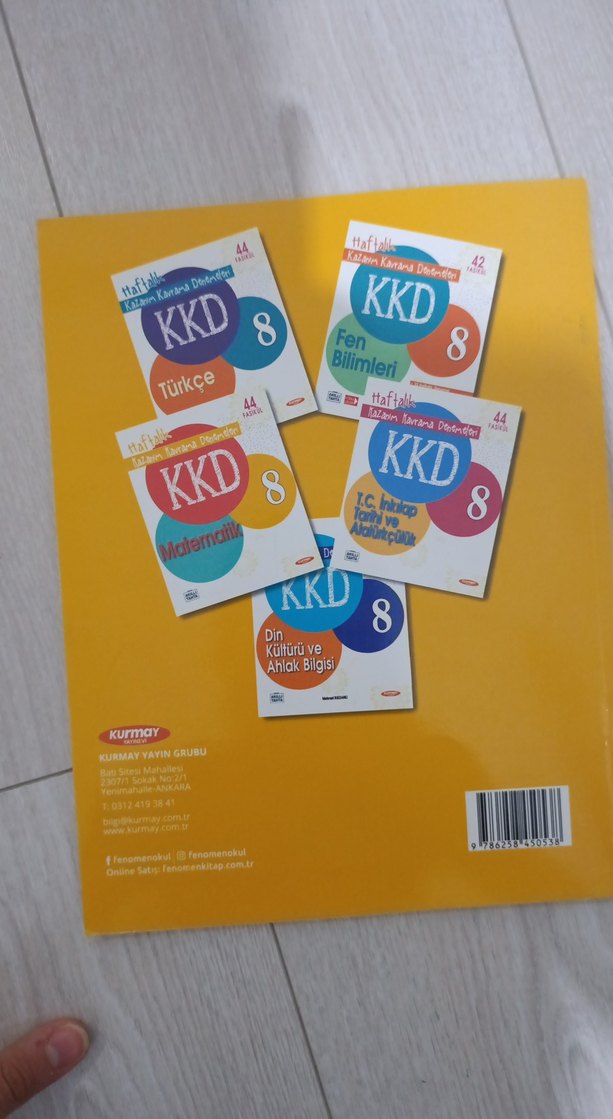 KKD 8 İngilizce Kazanım Kavrama Denemeleri - Görsel 2