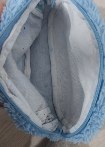 Kız Çocuk Mavi Peluş kalemlik - Görsel 3