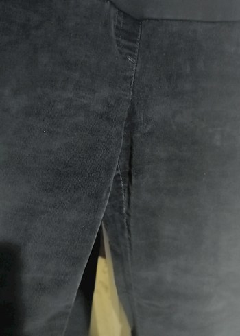 lacivert Hamile kadife Pantolon - Görsel 3