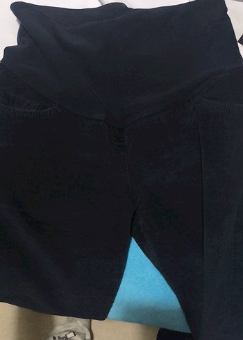 lacivert Hamile kadife Pantolon - Görsel 6