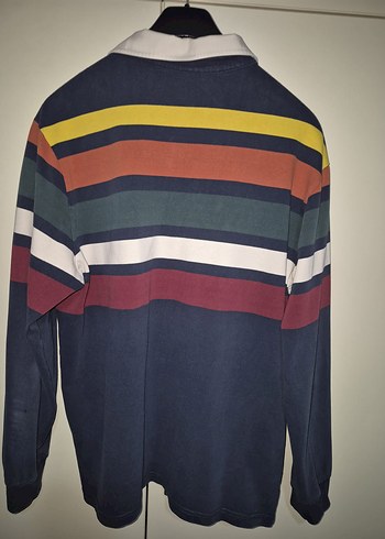 Çok Renkli Uzun Kollu Polo Tişört - Görsel 3