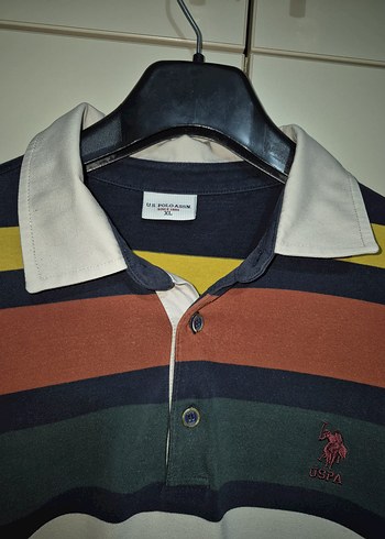 Çok Renkli Uzun Kollu Polo Tişört - Görsel 2